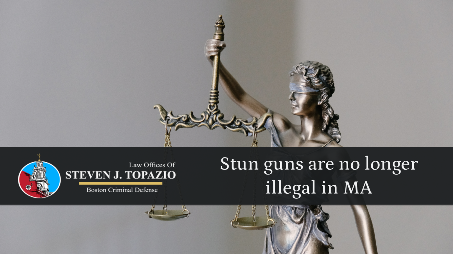 Stun guns no longer illegal in Massachusetts Attorney Steven J. Topazio